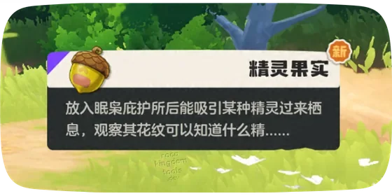 Wisdom Sapling, Jini Fruit & Owlstone Nest