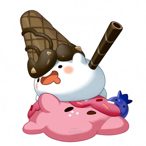Creamdae (Blueberry-Strawberry Flavor)